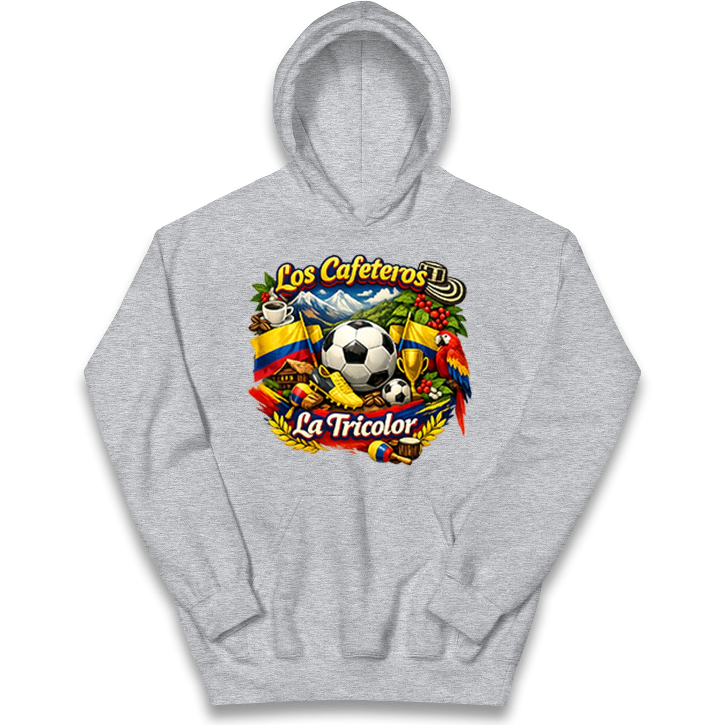Colombia Football Kids Hoodie
