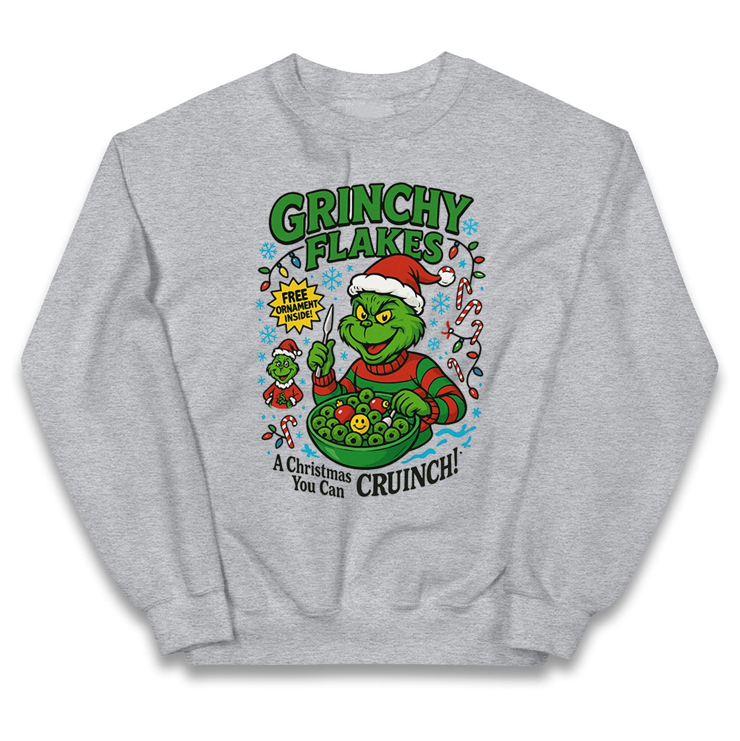 Grinch Christmas Kids Jumper