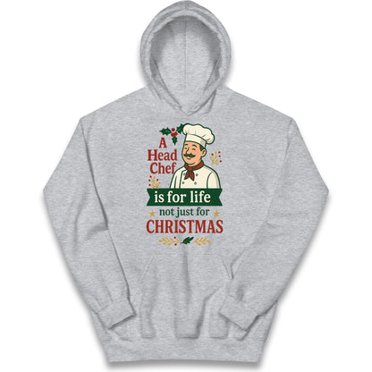Head Chef Christmas Kids Hoodie