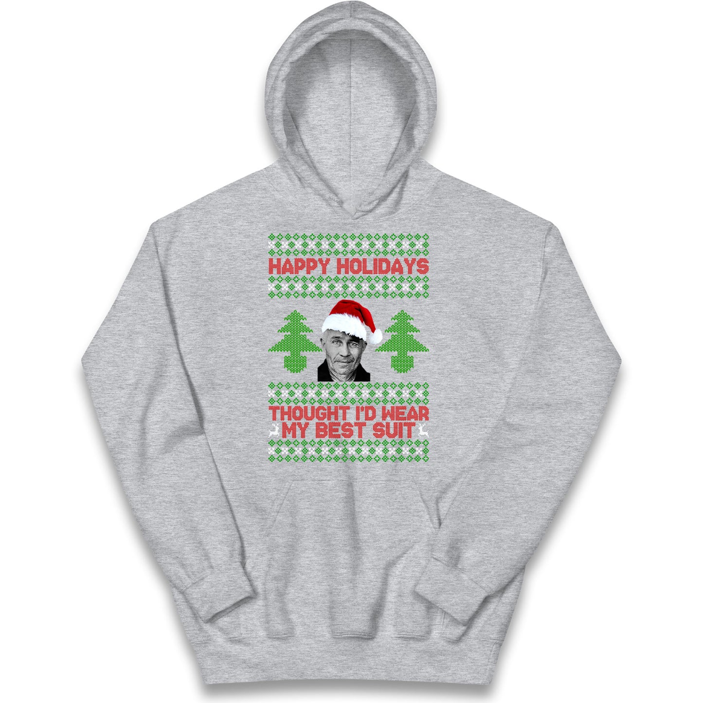 Ed Gein Christmas Kids Hoodie