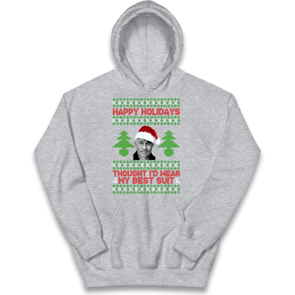 Ed Gein Christmas Kids Hoodie