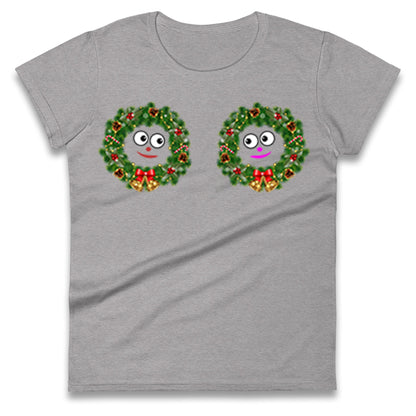 Christmas Decoration Rings Smiley Funny T Shirt