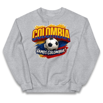 Colombia Retro World Cup Kids Jumper