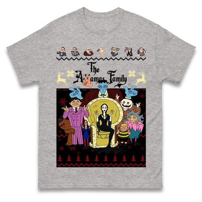 The Addams Family Christmas T Shirt
