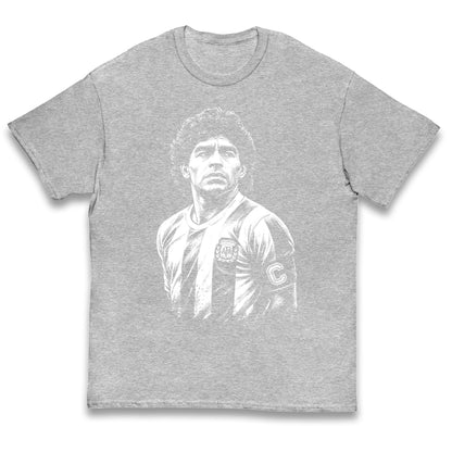 Maradona Argentina Kids T Shirt