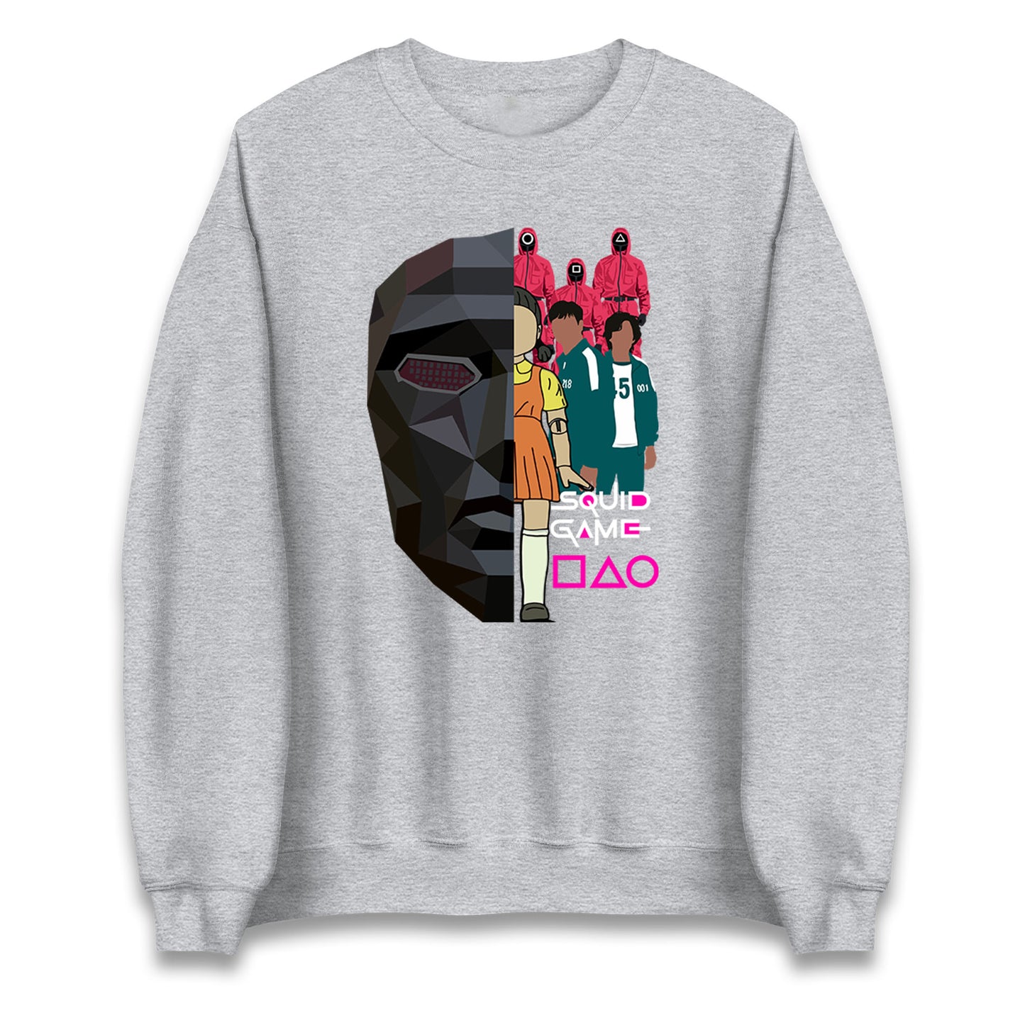 Squid Game Abstract Characters Sweatshirt