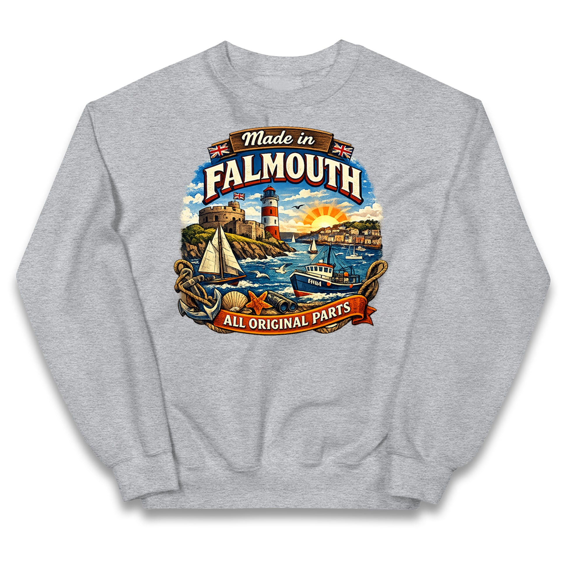 Made In Falmouth All Original Parts Kids Jumper