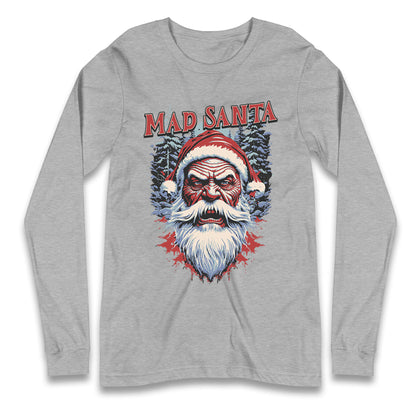 Mad Santa Longsleeve T Shirt