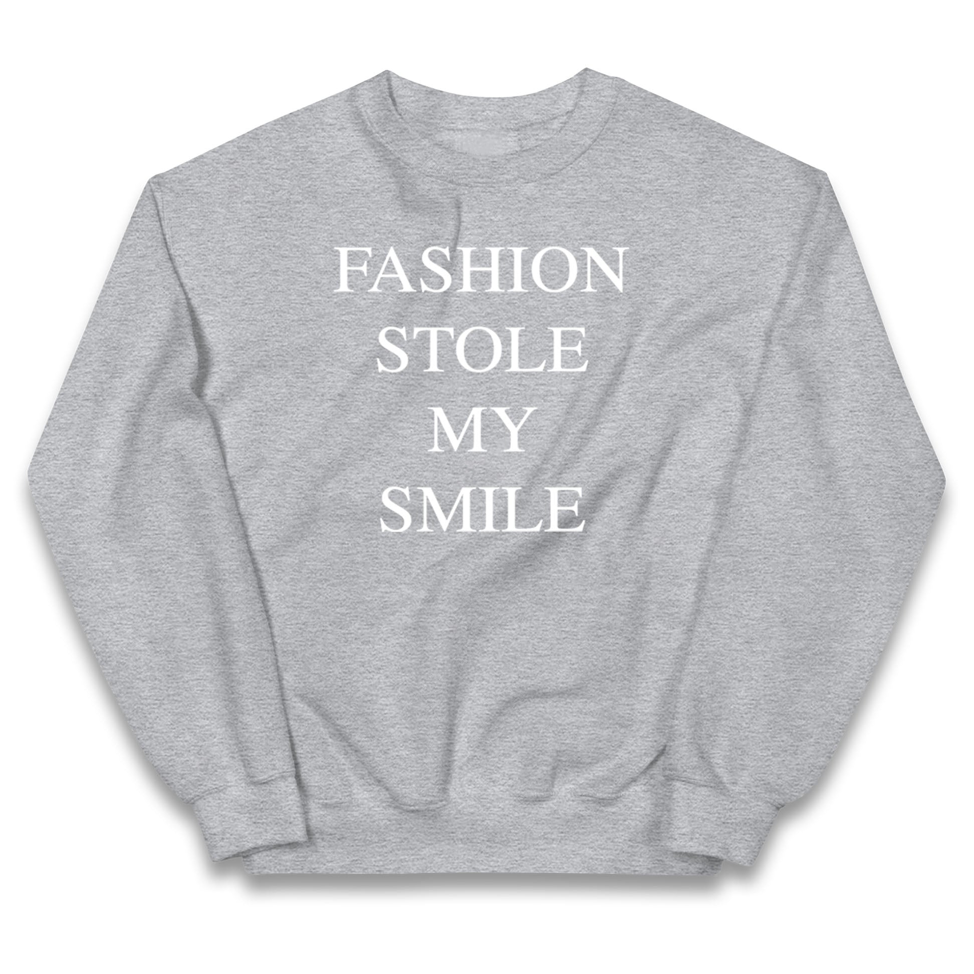 Fashion Stole My Smile Kids Jumper