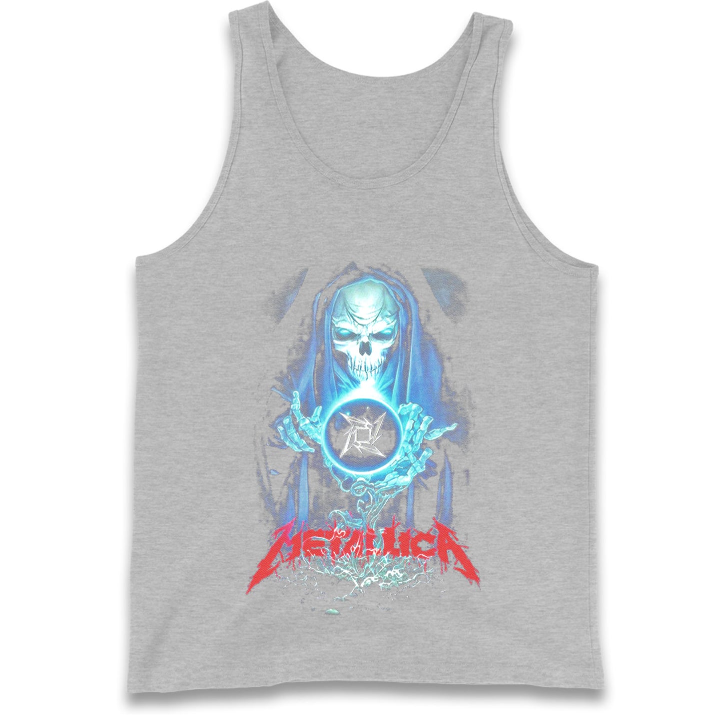 Metallica Skellington Sorcerer Tank Top