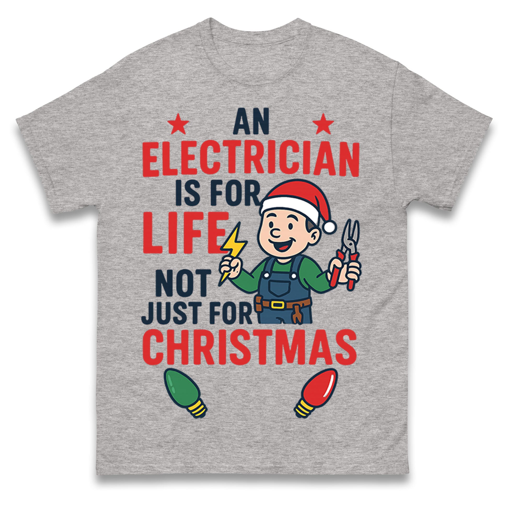 Electrician Christmas T Shirt