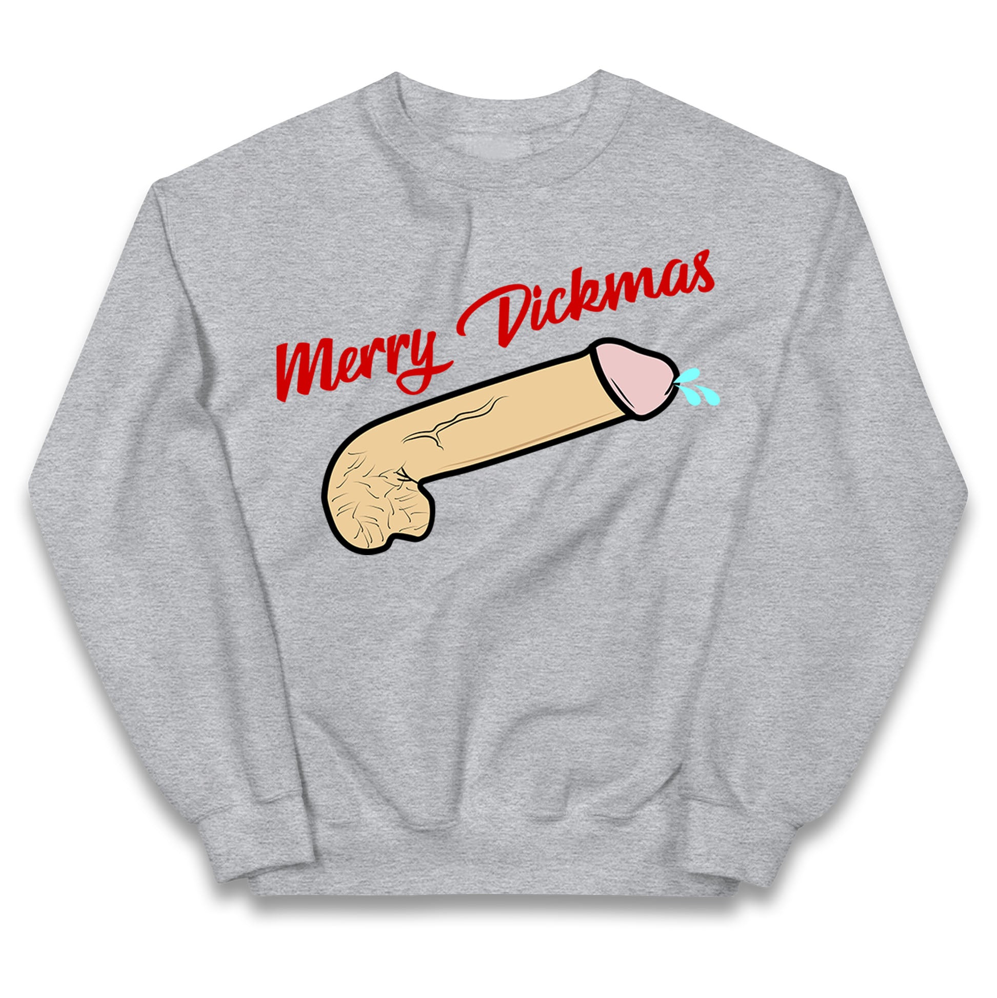 Merry Dickmas Funny Jumper