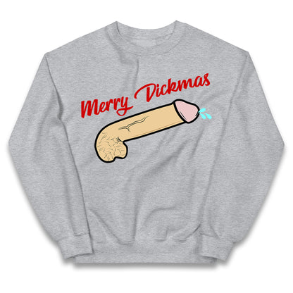 Merry Dickmas Funny Jumper