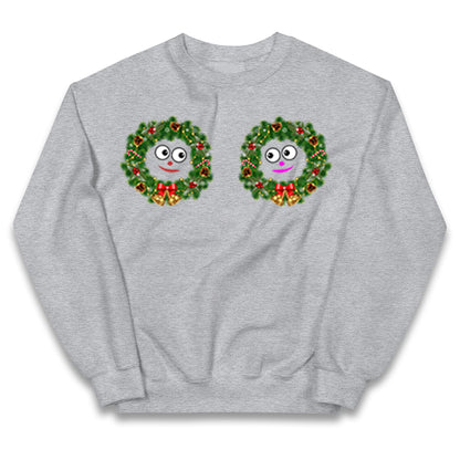 Christmas Decoration Rings Smiley Funny Jumper