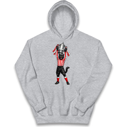 Retro Sunderland FA Cup Winners 1972-1973 Kids Hoodie