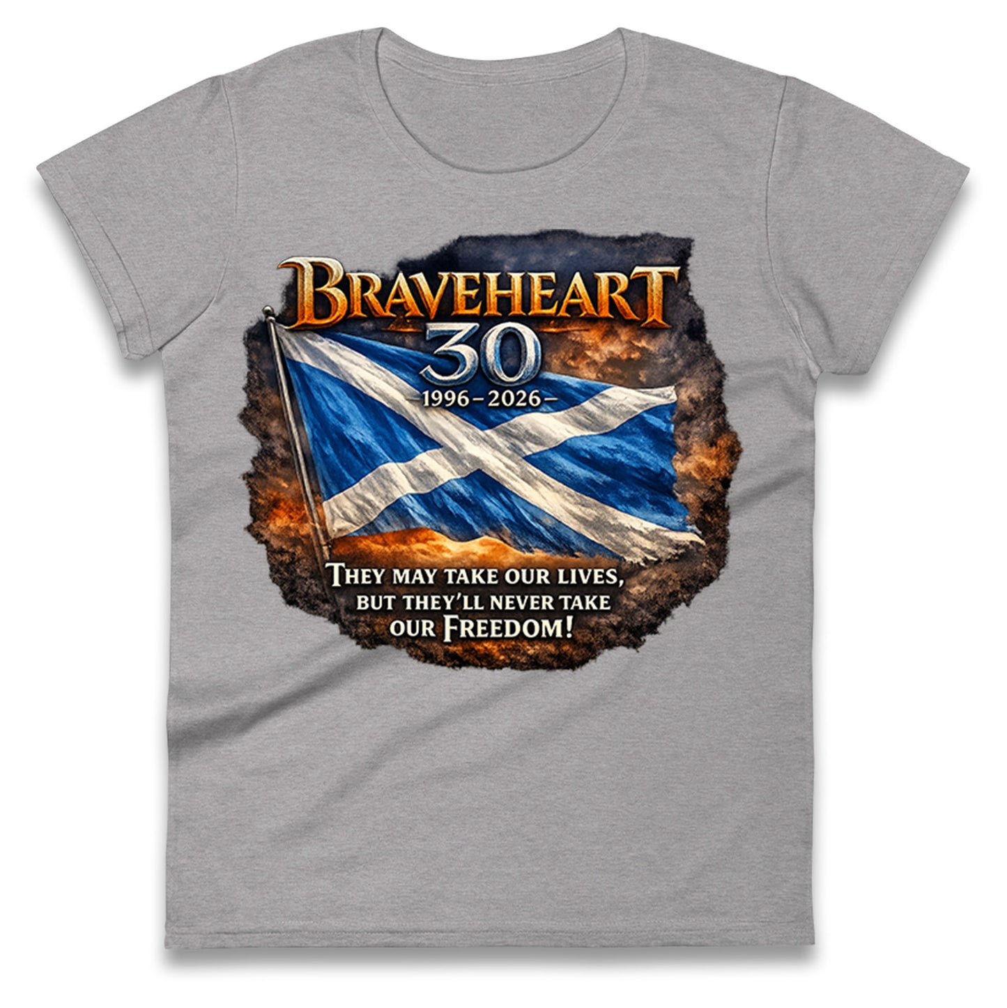 Braveheart 30th Anniversary Ladies T Shirt