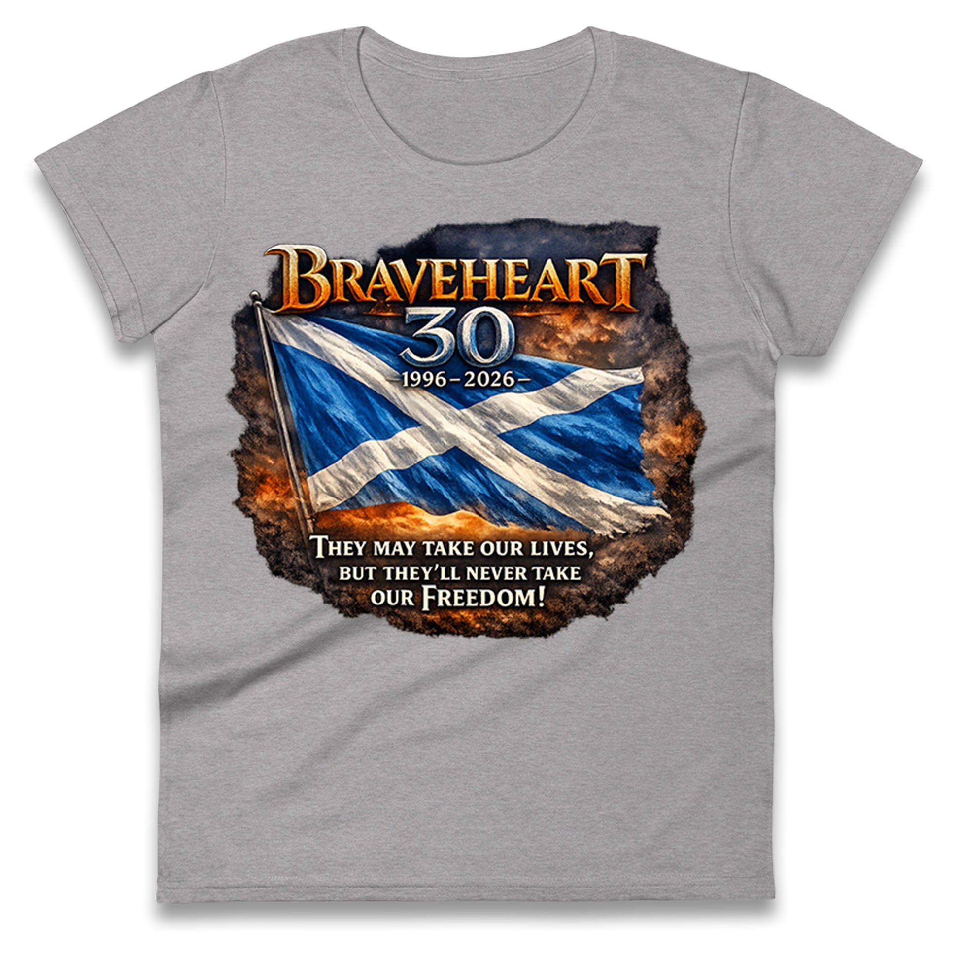 Braveheart 30th Anniversary Ladies T Shirt