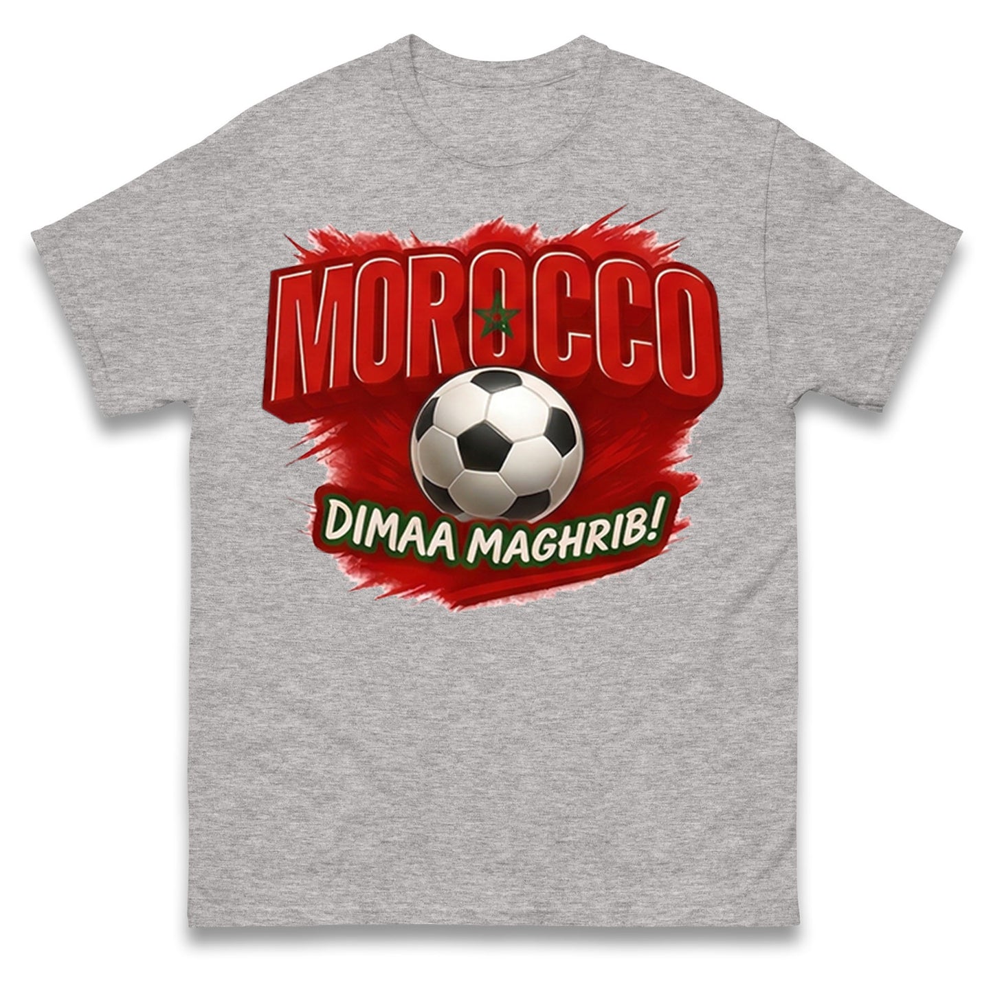 Morocco Retro World Cup T Shirt