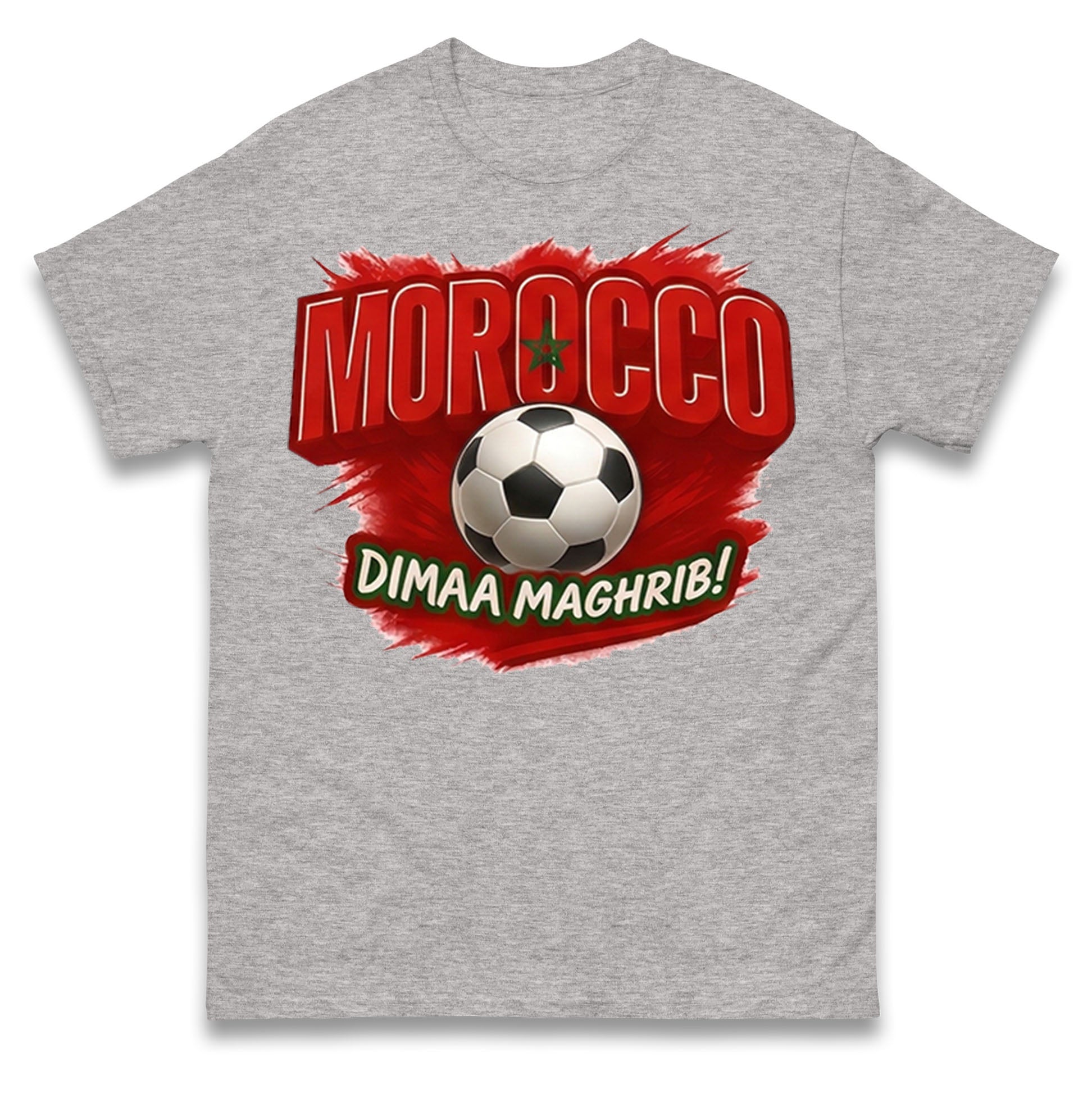 Morocco Retro World Cup T Shirt