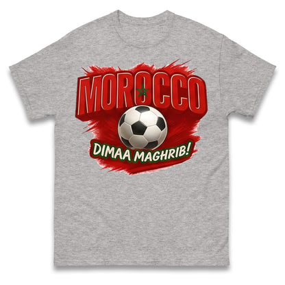 Morocco Retro World Cup T Shirt