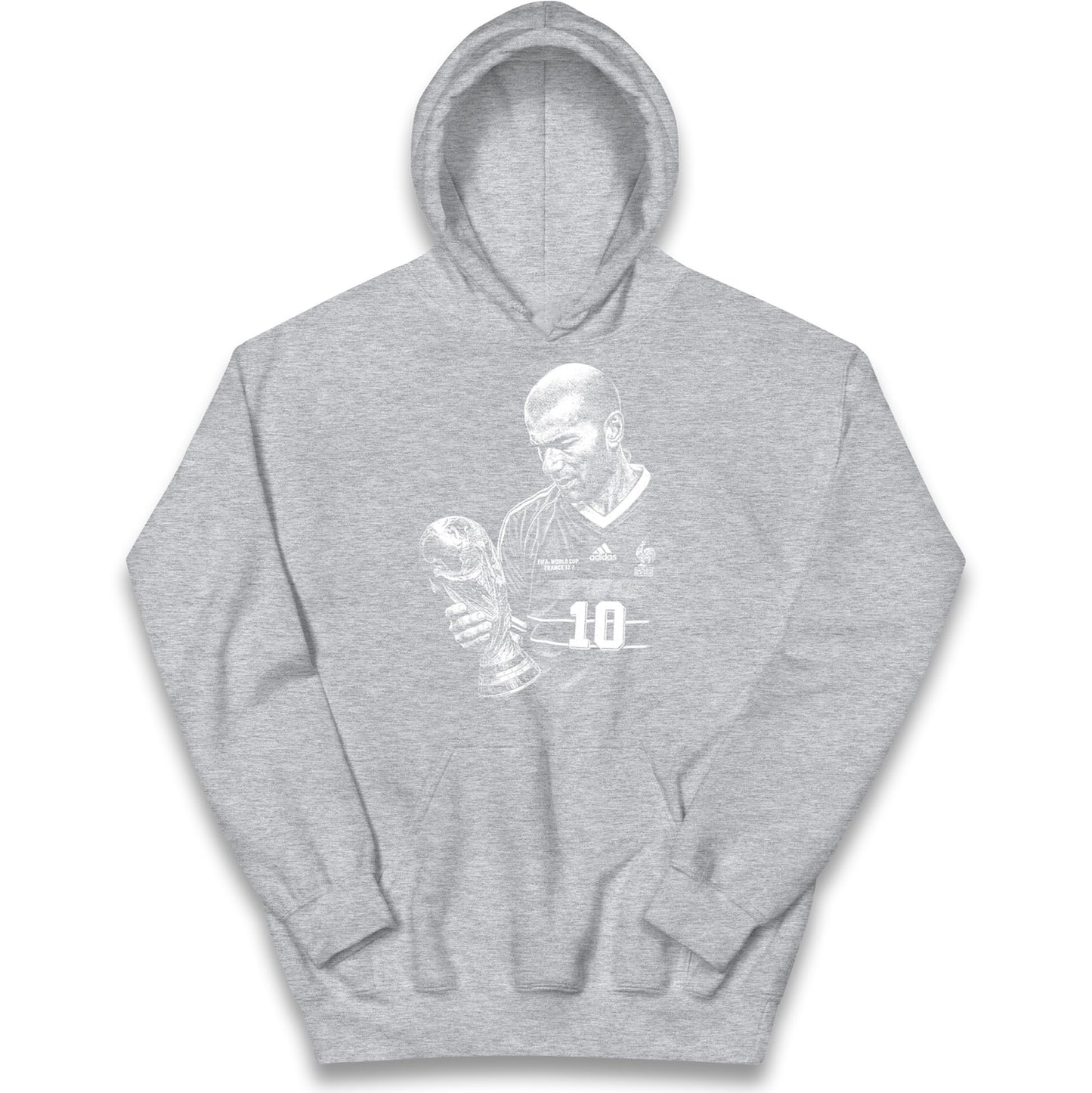 Zidane France Footballer Kids Hoodie