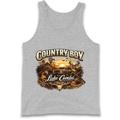 Luke Combs Country Music Tank Top