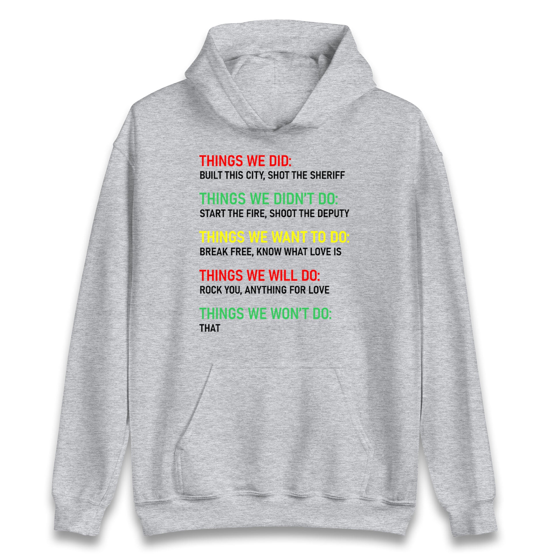 Bob Marley Music Hoodie