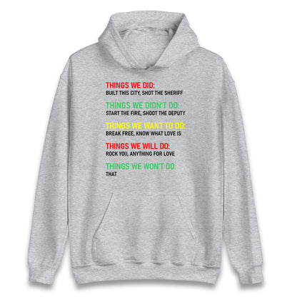 Bob Marley Music Hoodie
