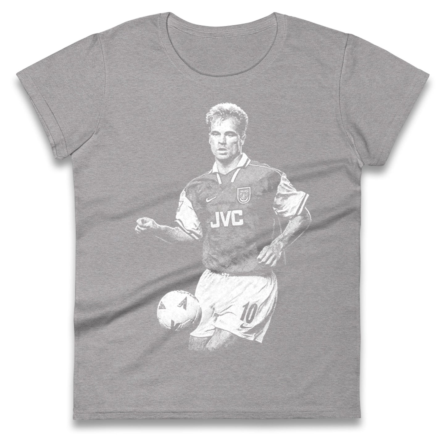 Bergkamp Arsenal Ladies T Shirt