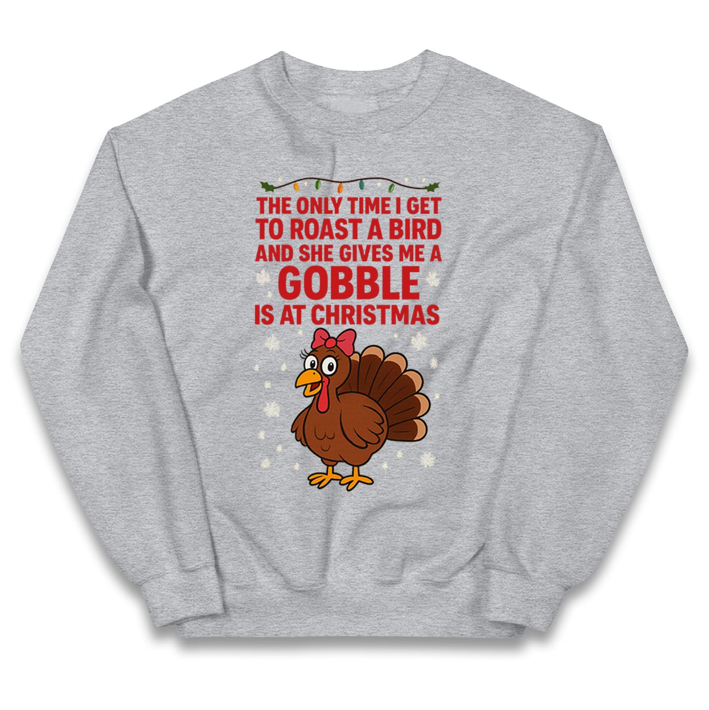 Rude Christmas Kids Jumper