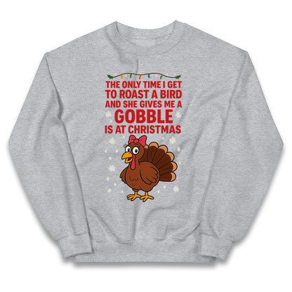 Rude Christmas Kids Jumper