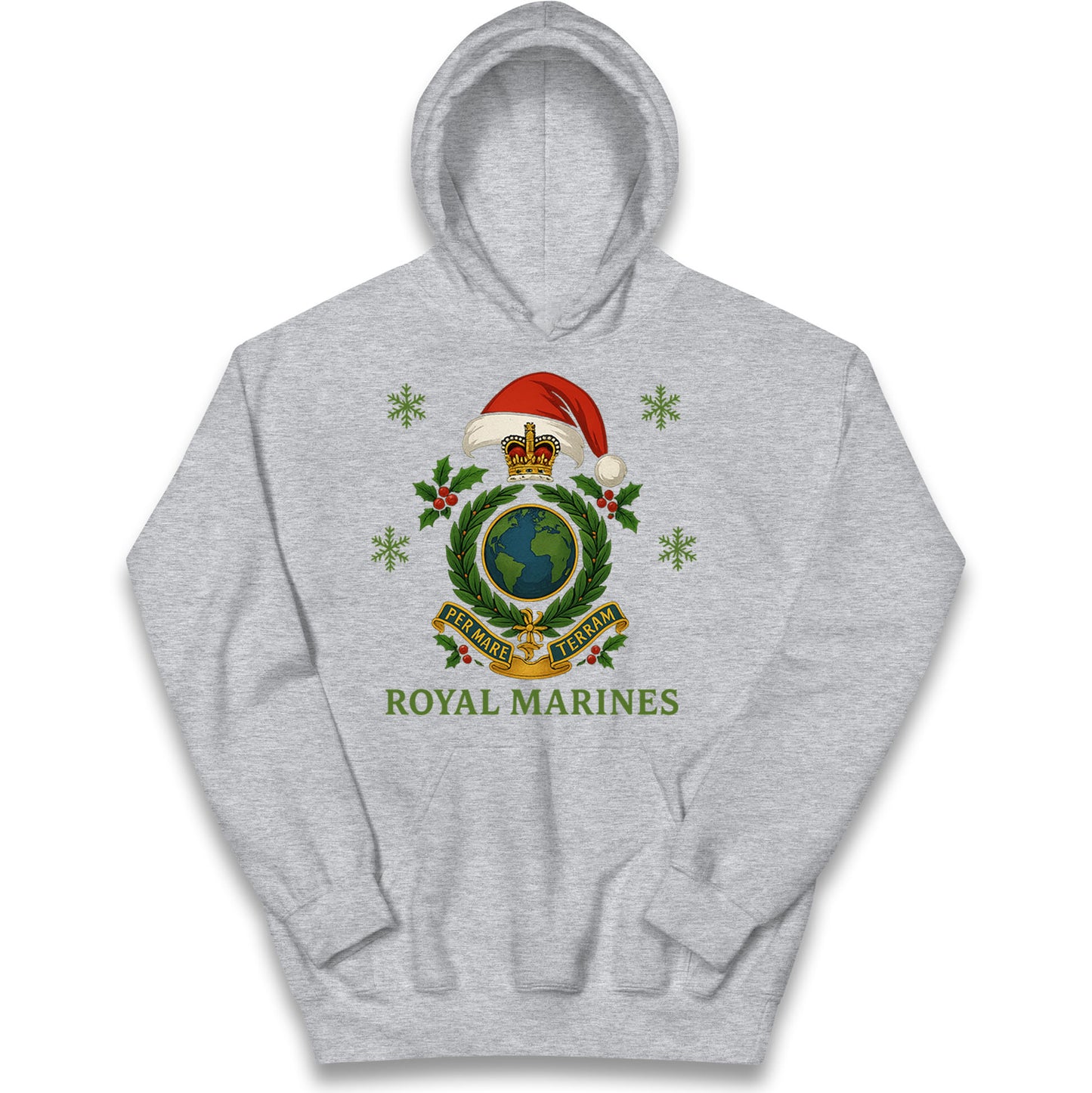 Royal Marines Christmas Kids Hoodie