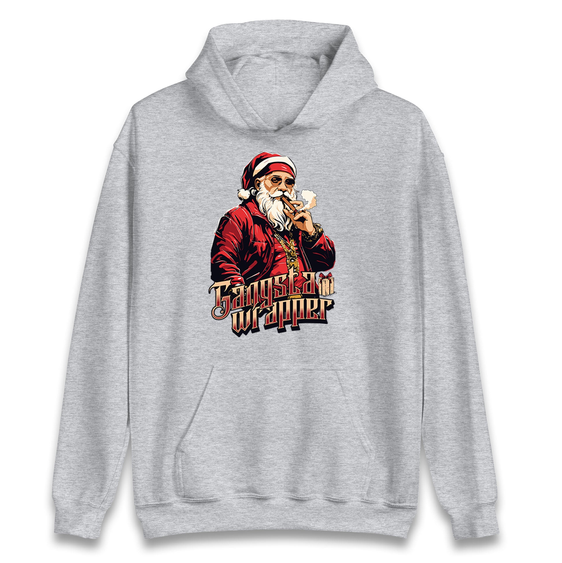 Santa Claus Gangster Hoodie