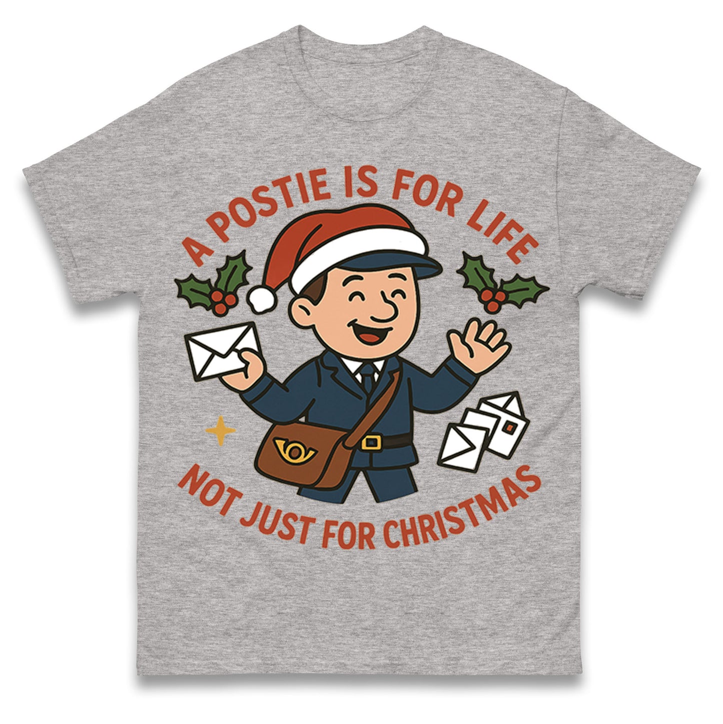 Postie Christmas T Shirt