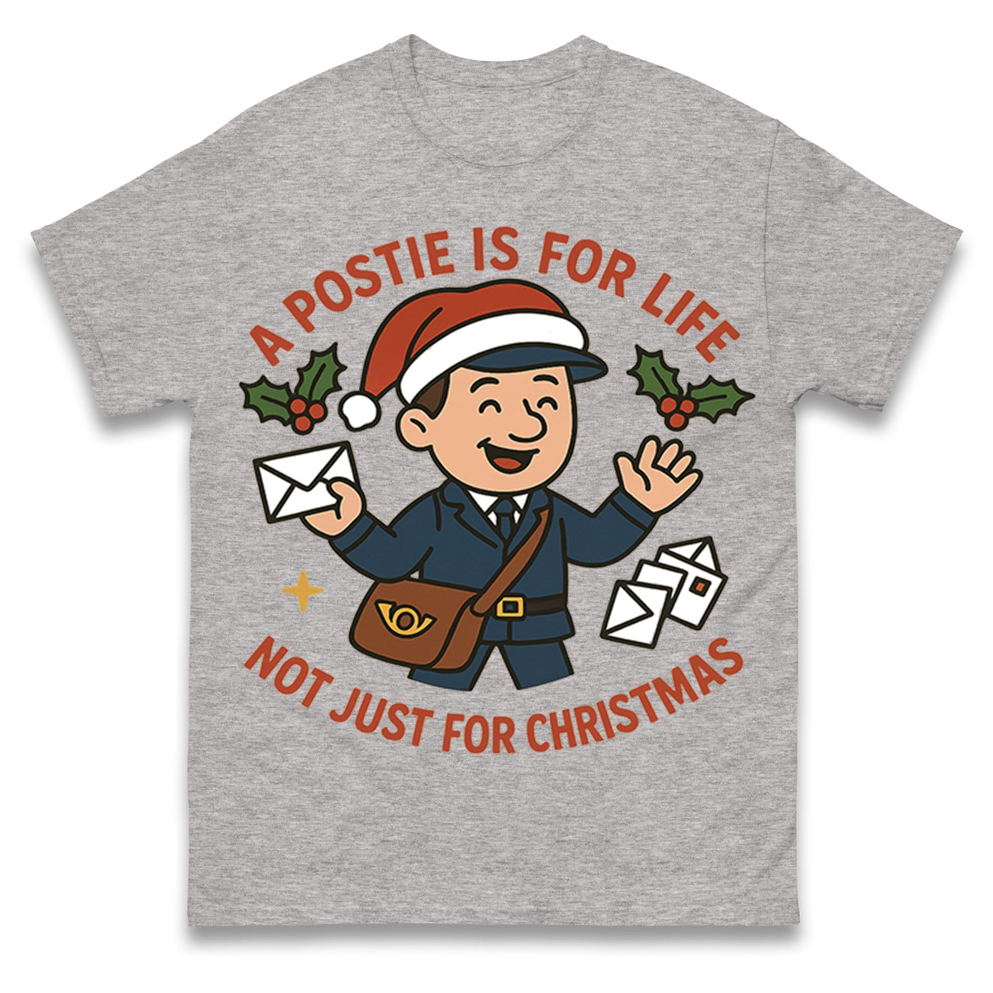 Postie Christmas T Shirt