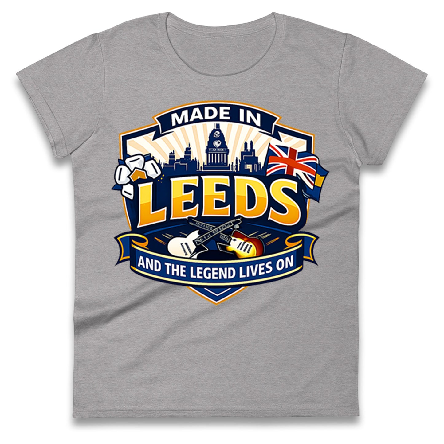 Made In Leeds Ladies T Shirt