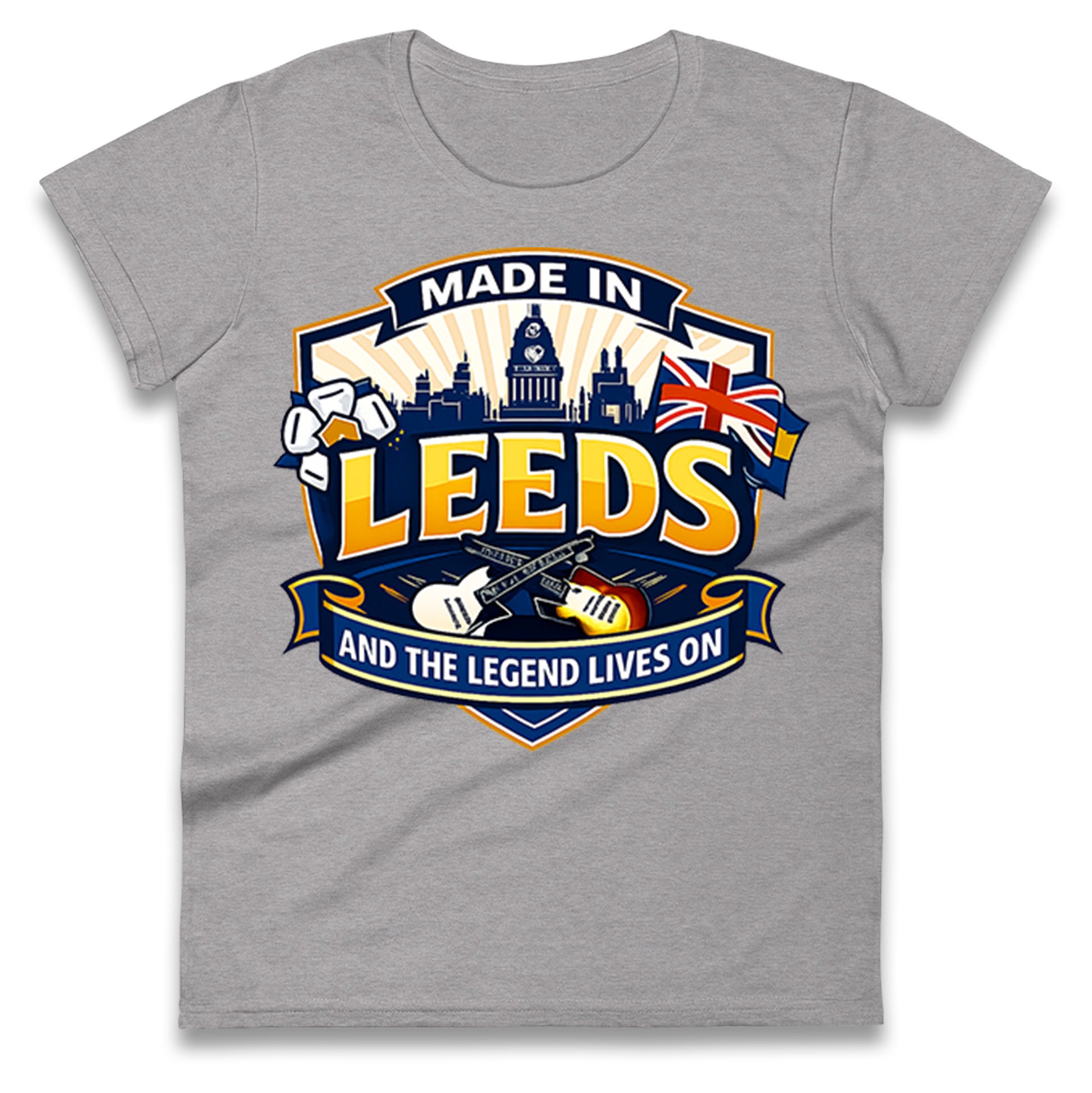 Made In Leeds Ladies T Shirt