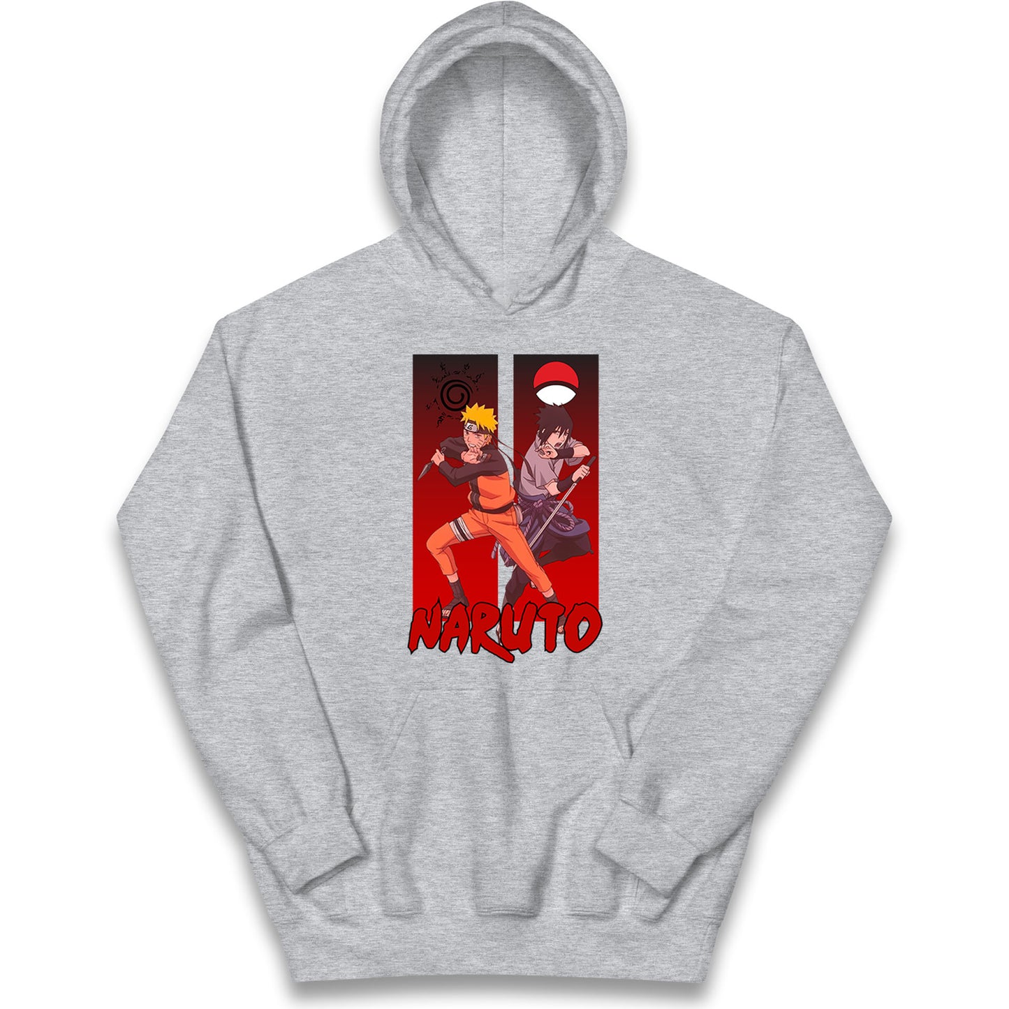 naruto eight trigrams sealing and sasuke uchiha crest hoodie