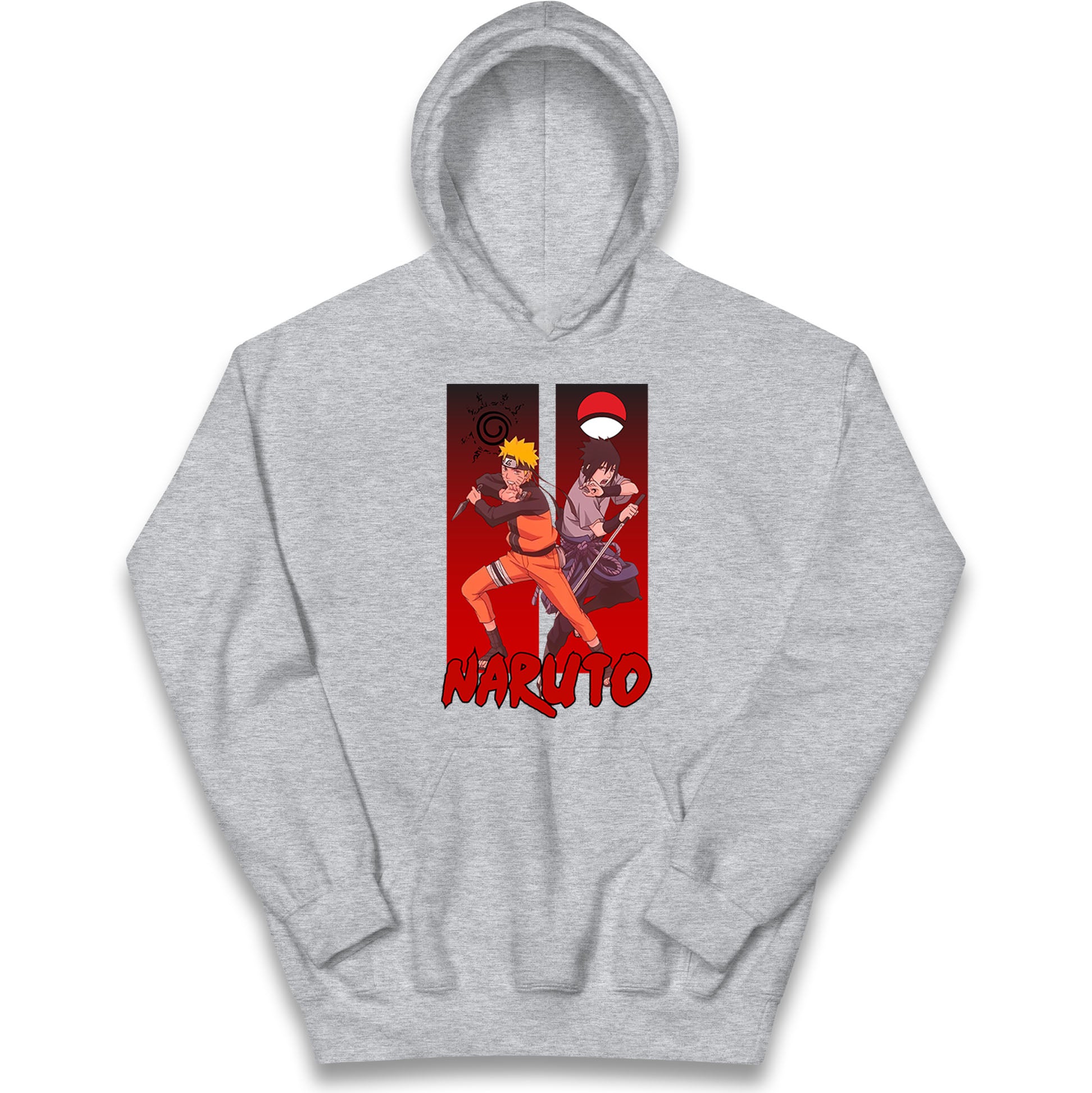 naruto eight trigrams sealing and sasuke uchiha crest hoodie