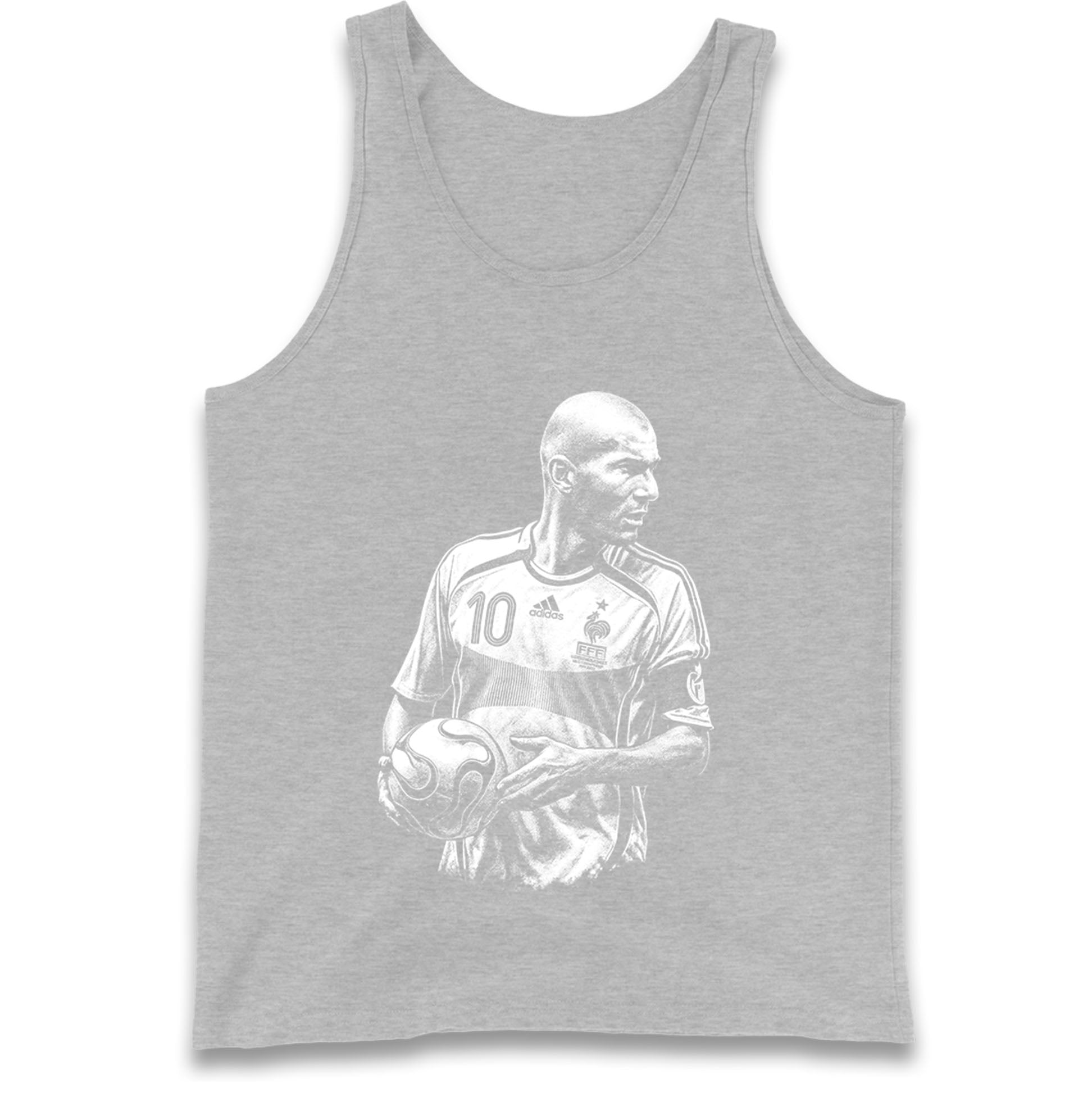 Zidane France Tank Top