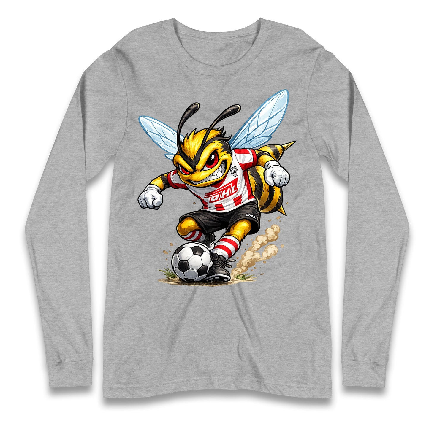 Retro Brentford FC Longsleeve T Shirt