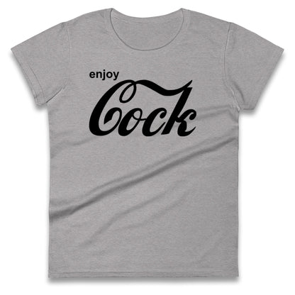 Coke Funny Christmas Ladies T Shirt