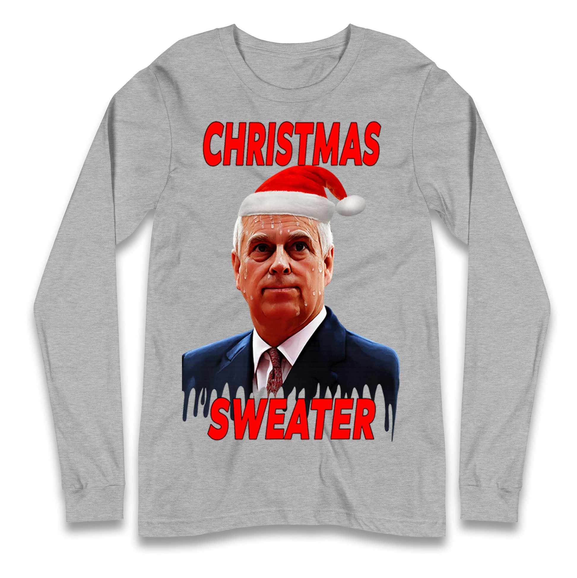 Prince Andrew Christmas Longsleeve T Shirt 