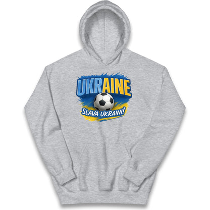Ukraine Retro World Cup Kids Hoodie