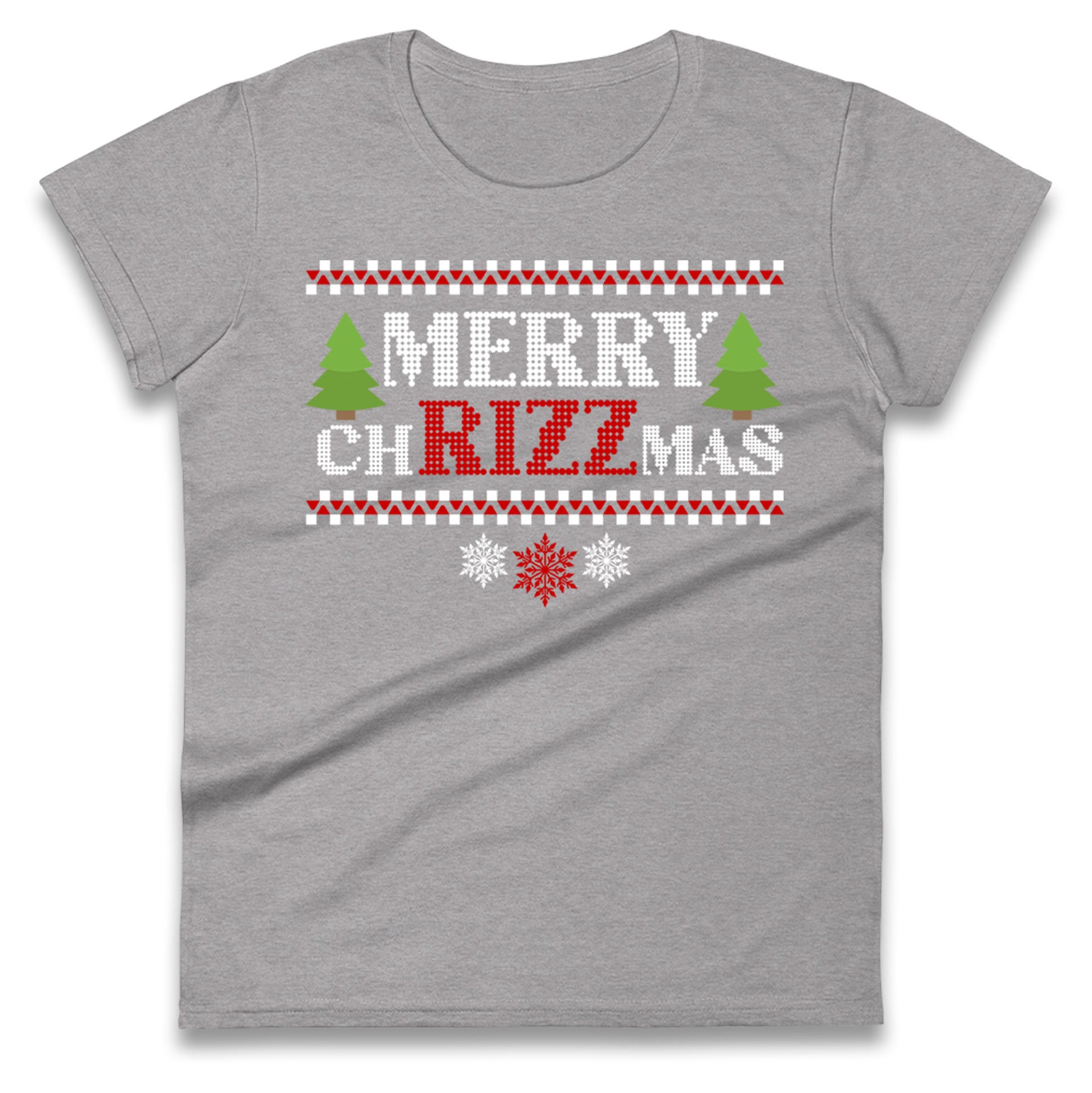 merry christmas tree womens t shirt