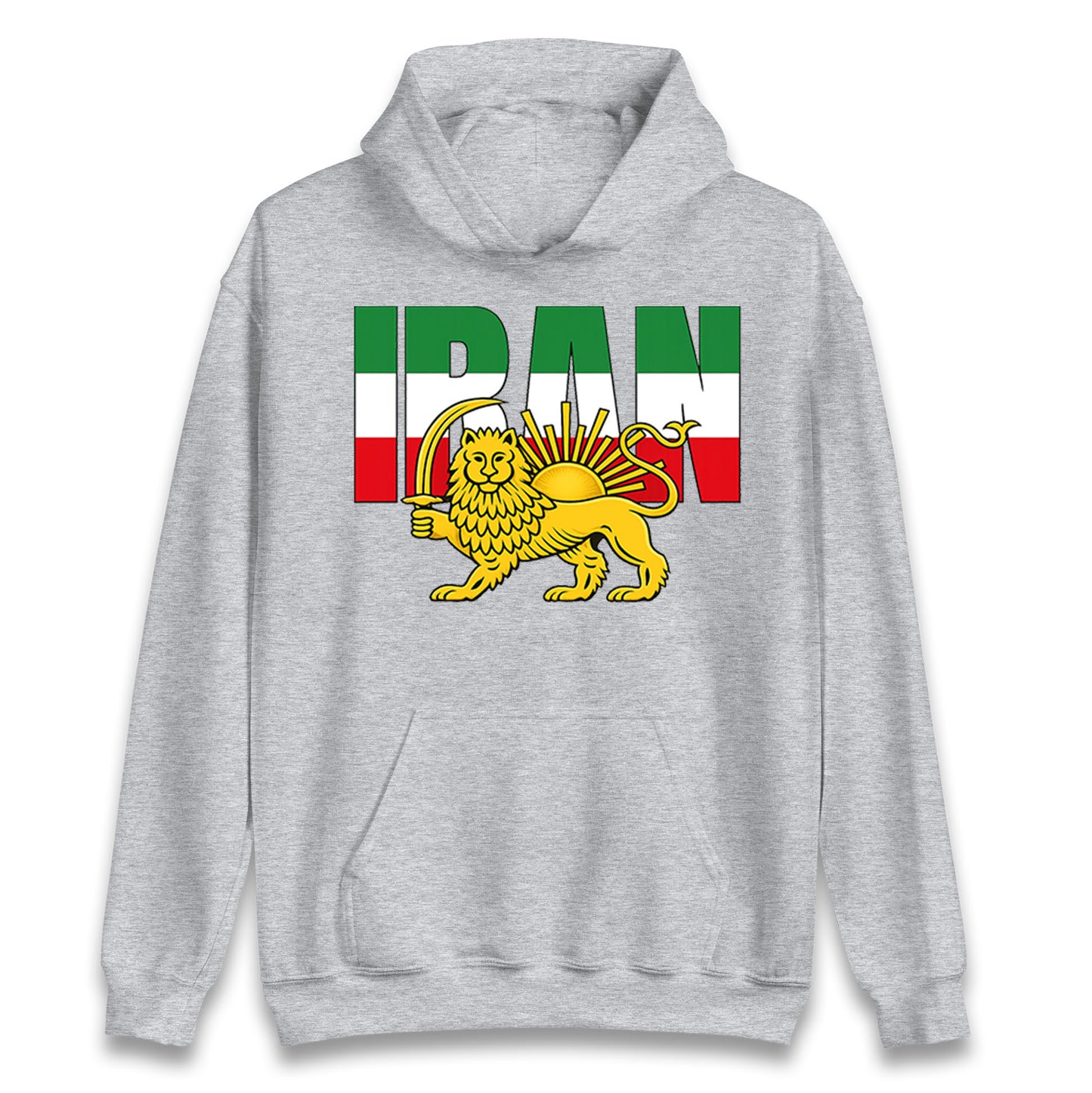 Iran Flag Hoodie 