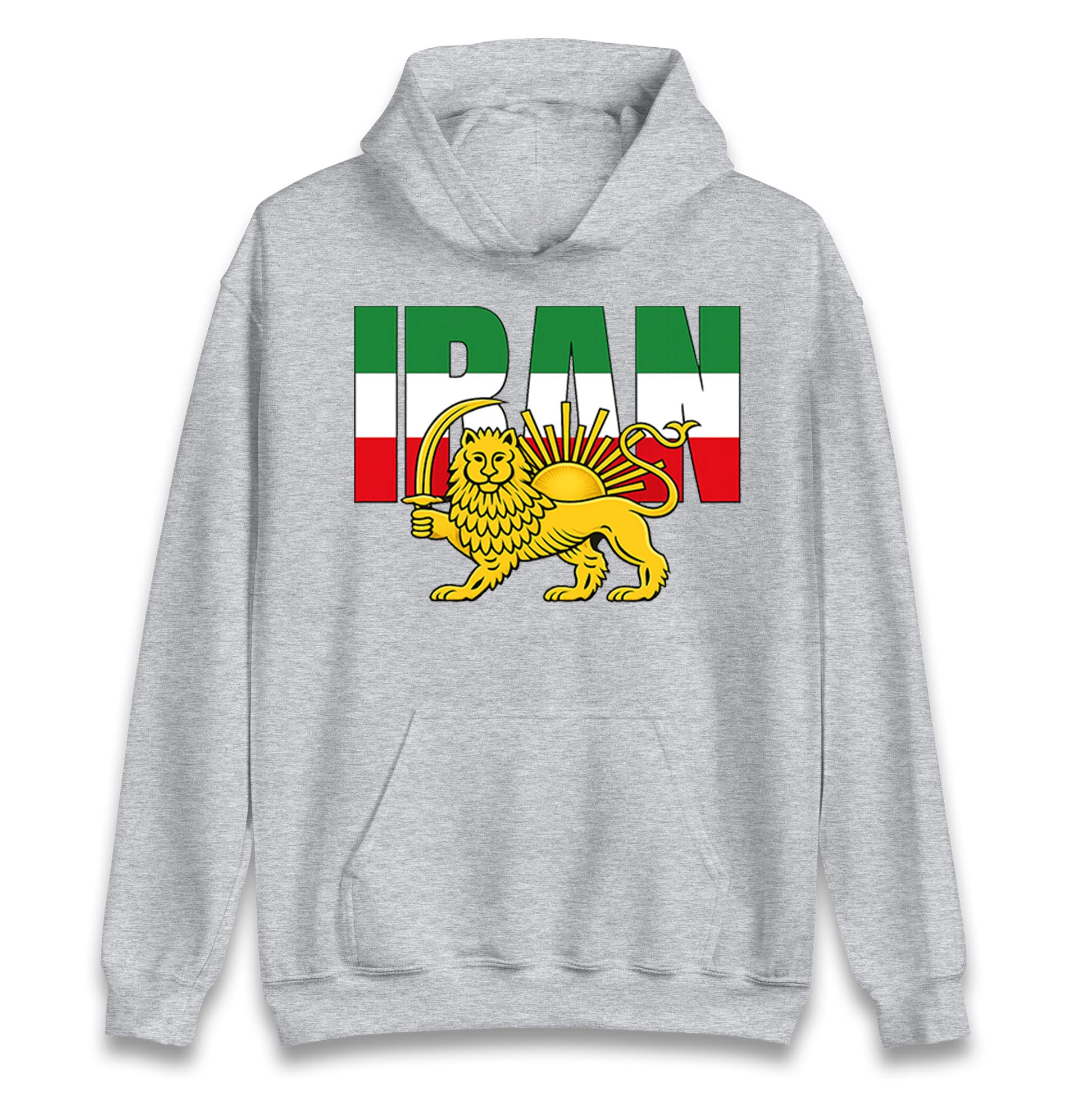 Iran Flag Hoodie 