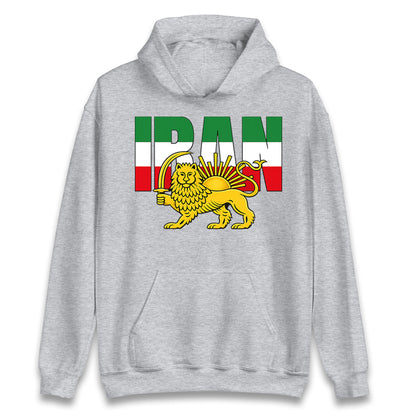 Iran Flag Hoodie 