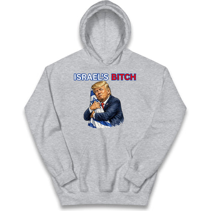 Donald Trump Israel's Bitch Kids Hoodie