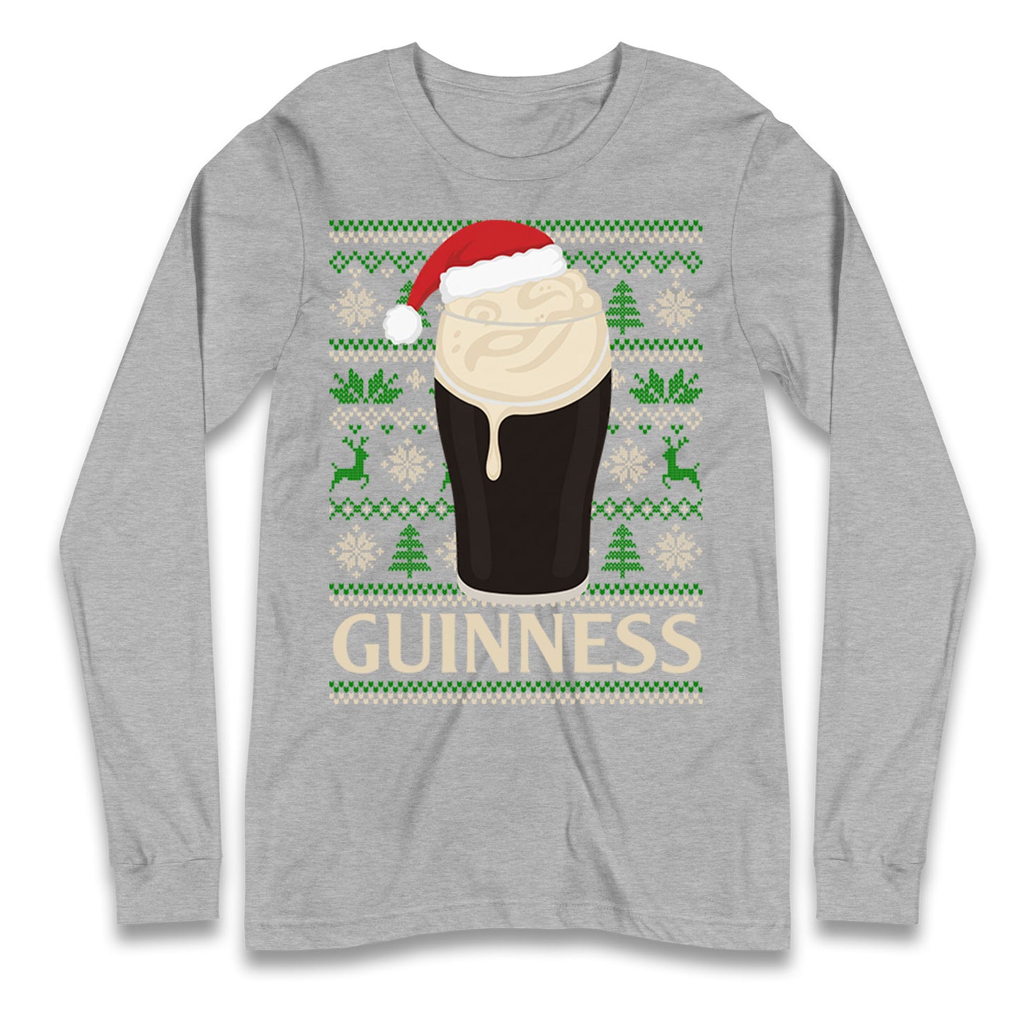 Guinness Christmas Longsleeve T Shirt
